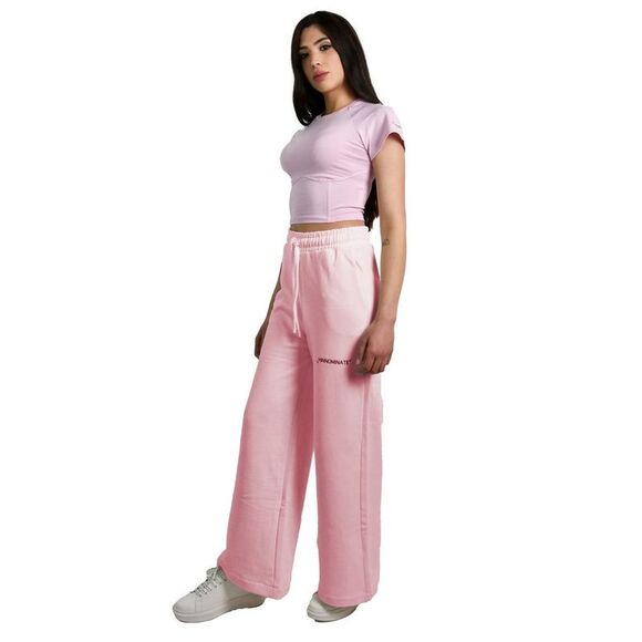 Hinnominate Chic Pink Palazzo Pants with Women's Drawstring - Picture 3 of 3